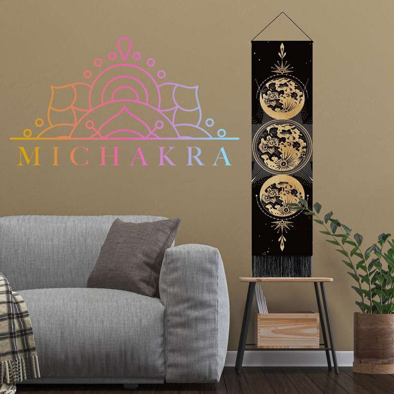 Wall Hanging Tapestry (Sun & Moon)