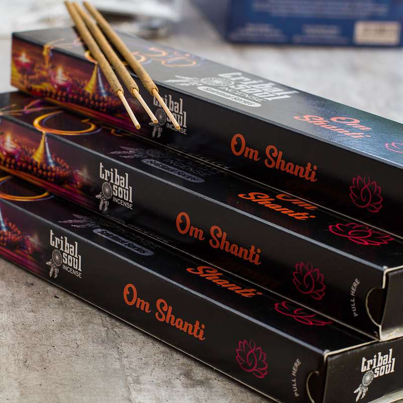 Tribal Soul - Om Shanti Incense Sticks