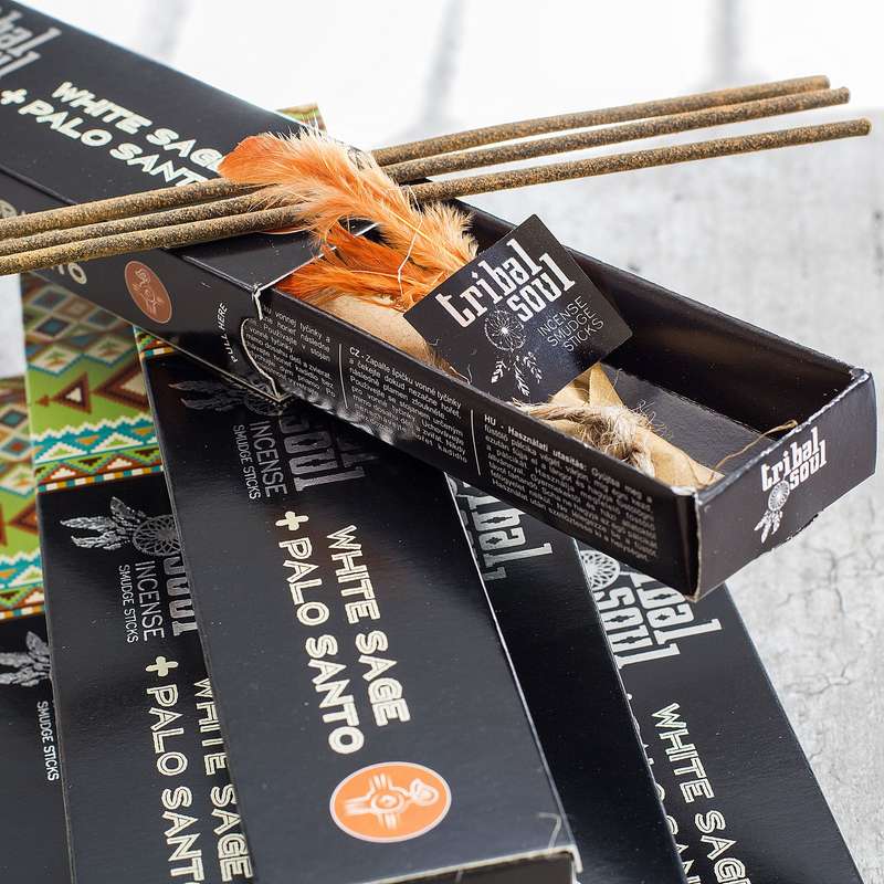 Tribal Soul - White Sage & Palo Santo Incense Sticks