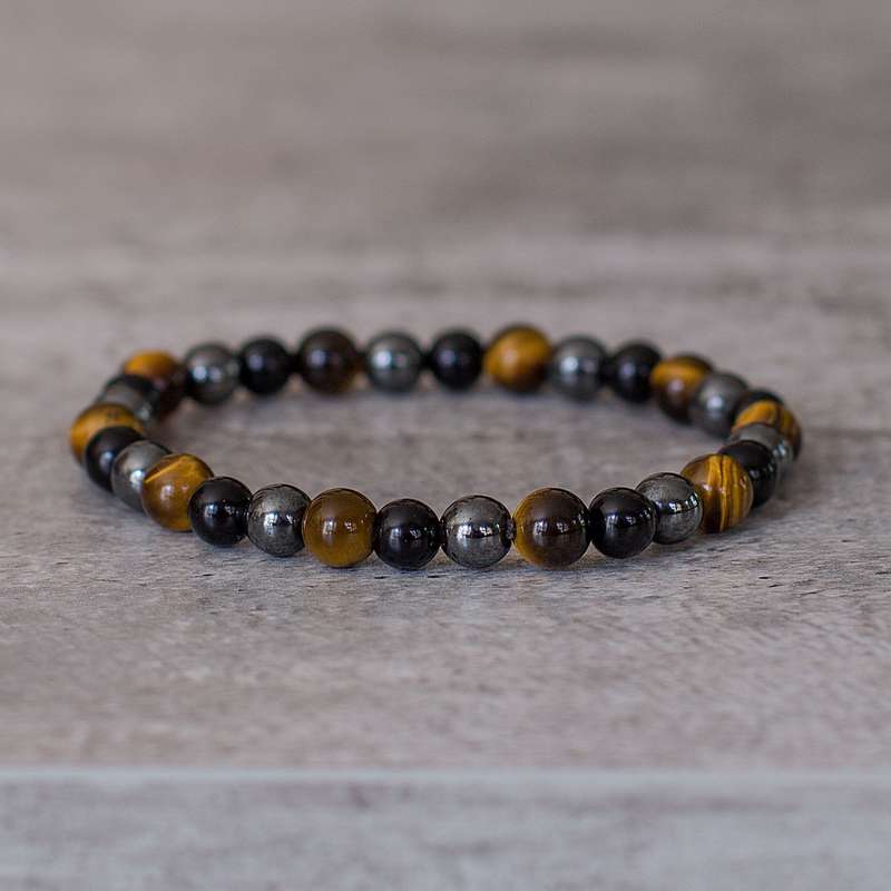 Triple Protection Bracelet Yellow  6mm