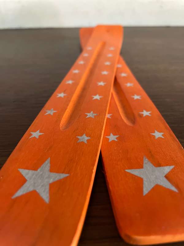 Wooden Flat Incense holder