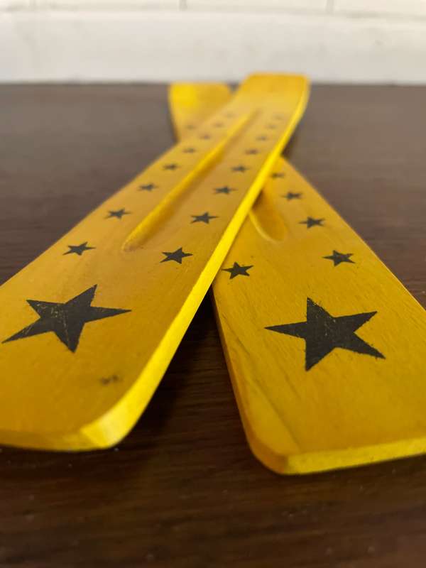 Wooden Flat Incense holder