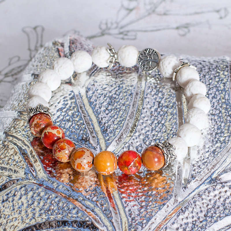 Sacral Chakra Diffuser Bracelet