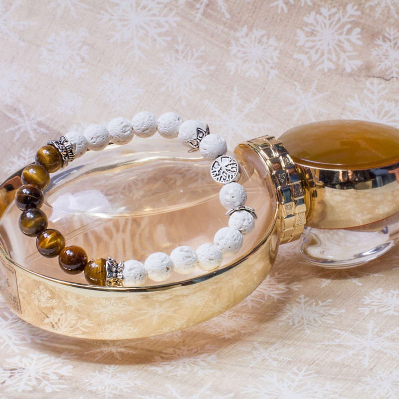 Solar Plexus Chakra Diffuser Bracelet