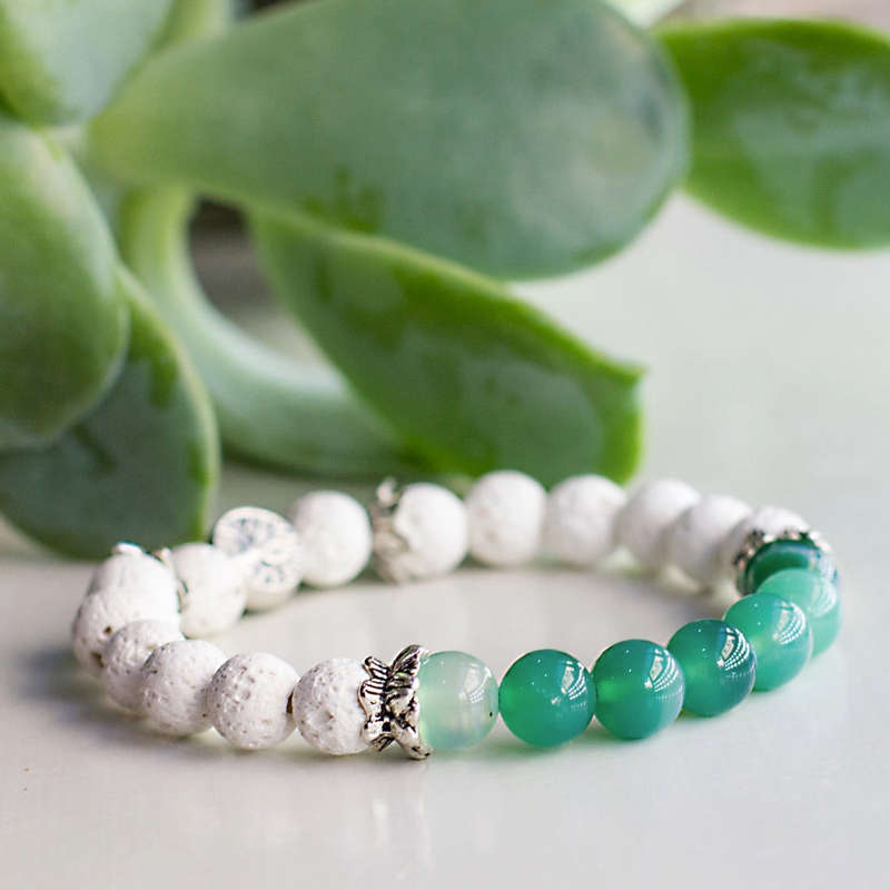Heart Chakra Diffuser Bracelet