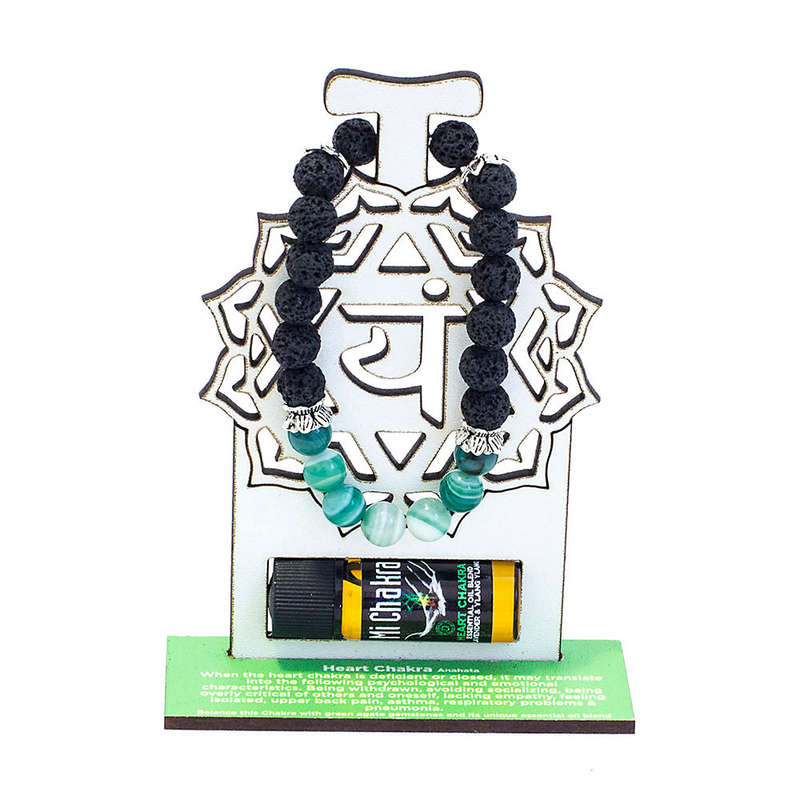 Heart Chakra Diffuser Bracelet