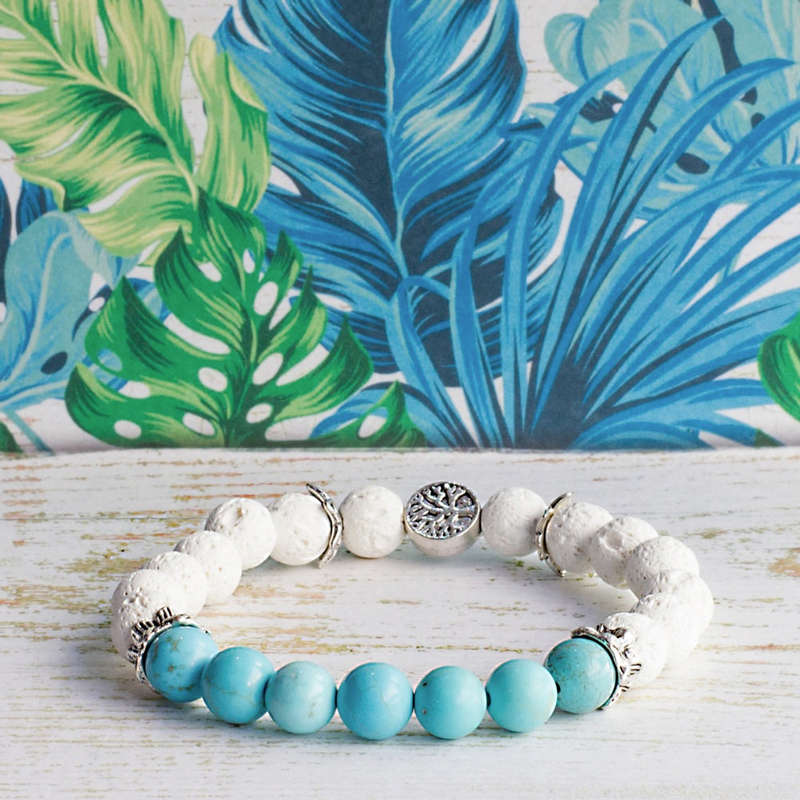 Throat Chakra Diffuser Bracelet