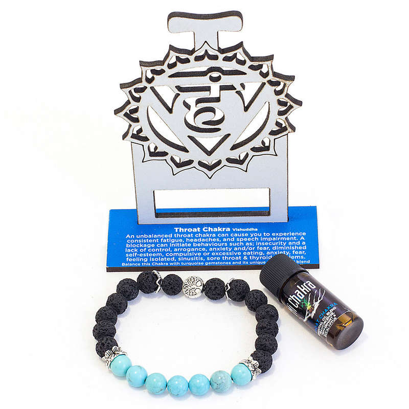 Throat Chakra Diffuser Bracelet