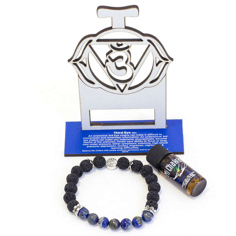 Third Eye Chakra Diffuser Bracelet