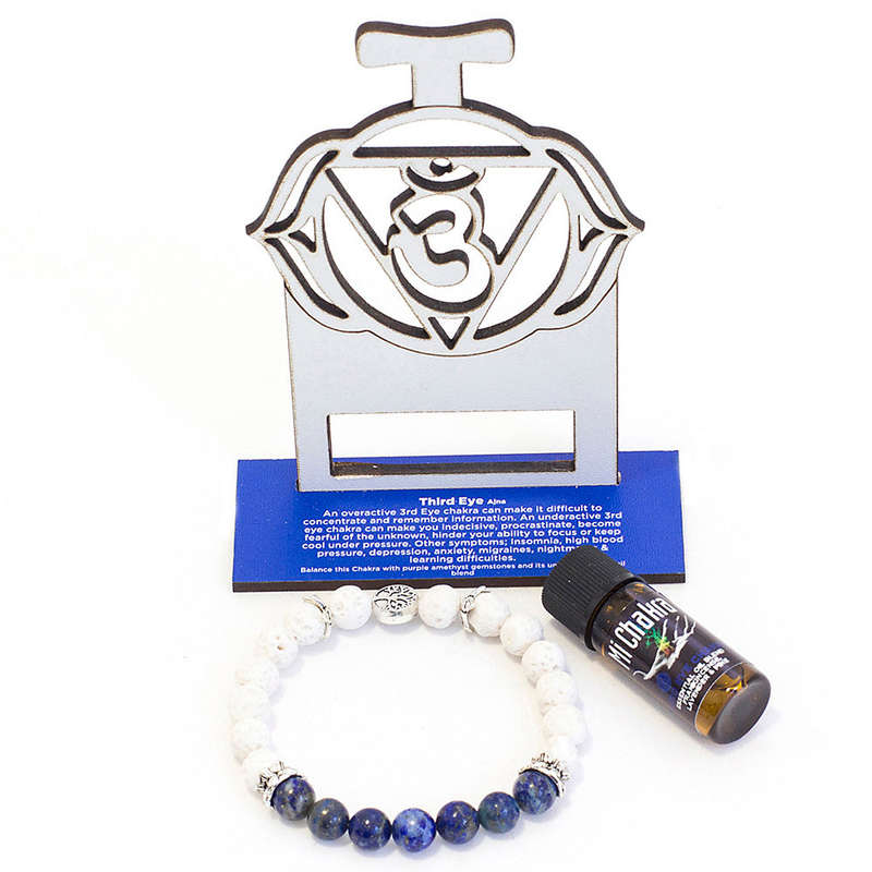 Third Eye Chakra Diffuser Bracelet