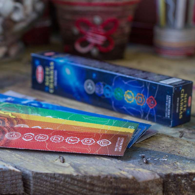 Seven Chakra Incense Sticks