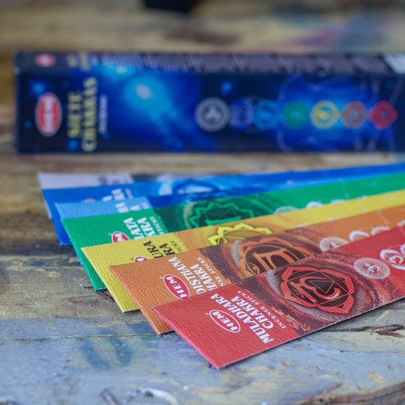 Seven Chakra Incense Sticks