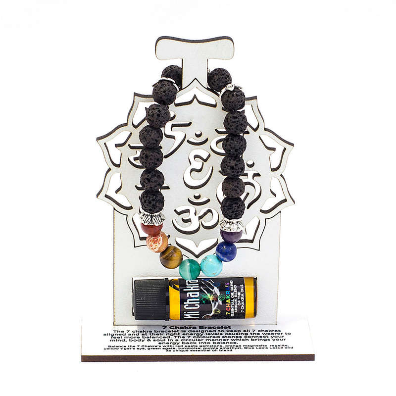 7 Chakra Diffuser Bracelet