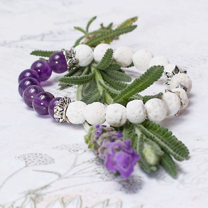 Crown Chakra Diffuser Bracelet