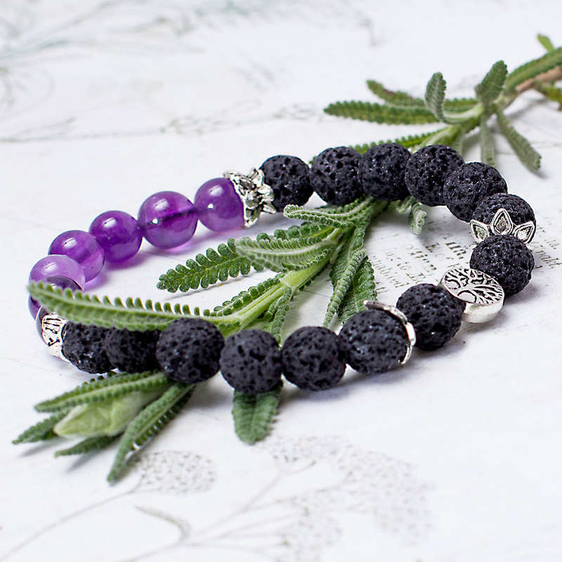 Crown Chakra Diffuser Bracelet