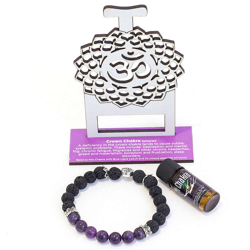 Crown Chakra Diffuser Bracelet