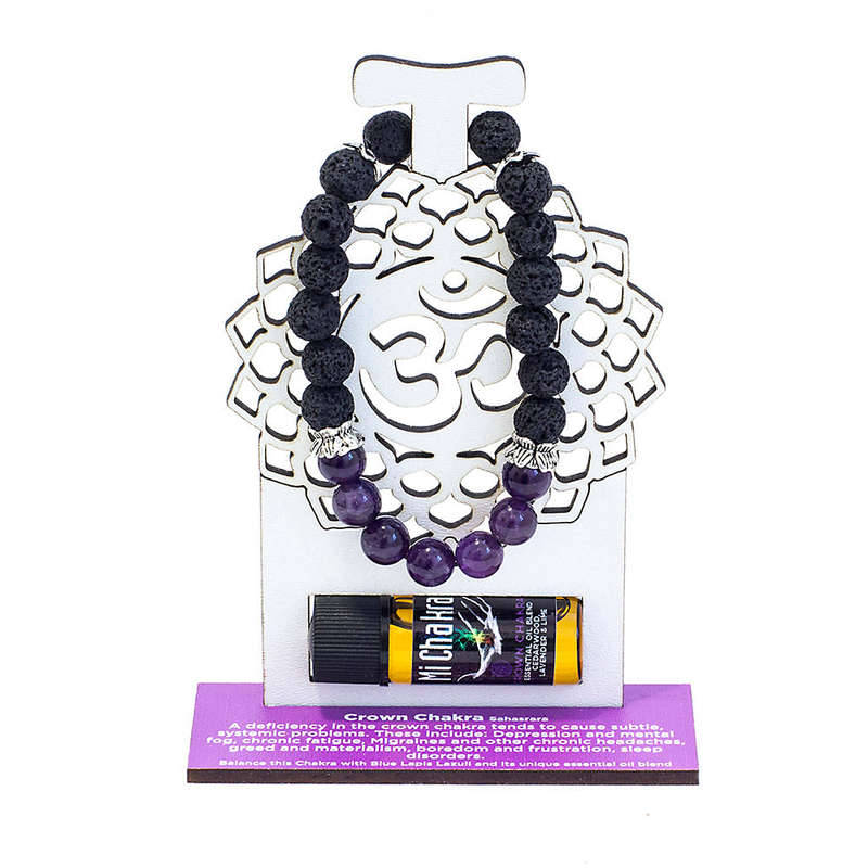 Crown Chakra Diffuser Bracelet