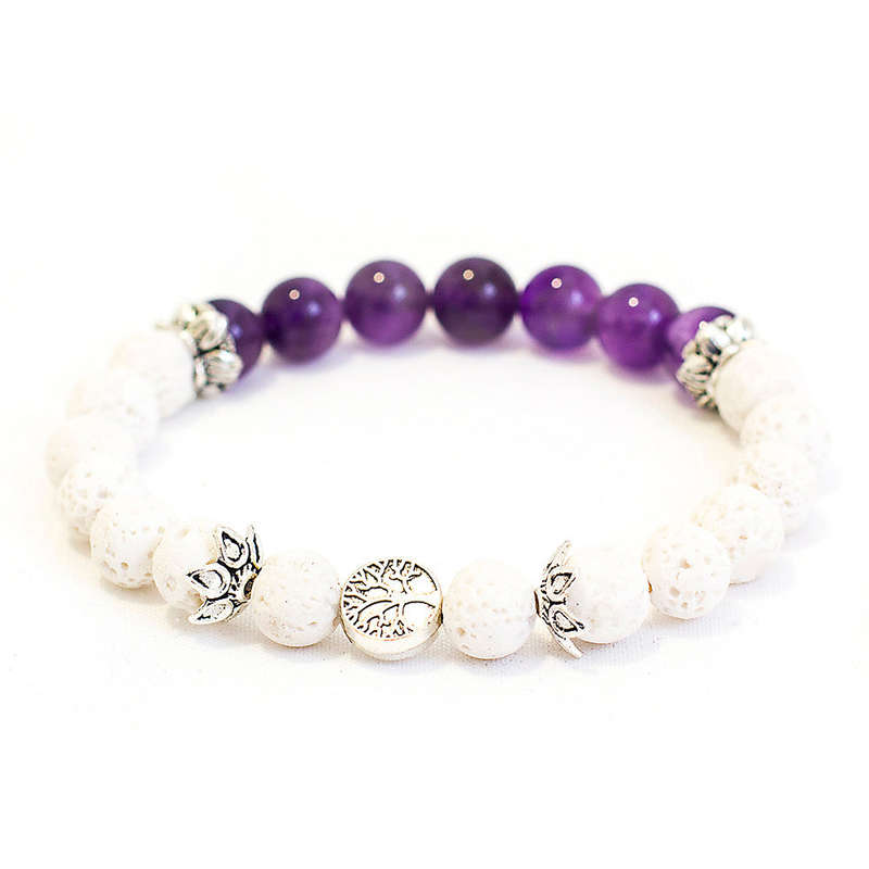Crown Chakra Diffuser Bracelet