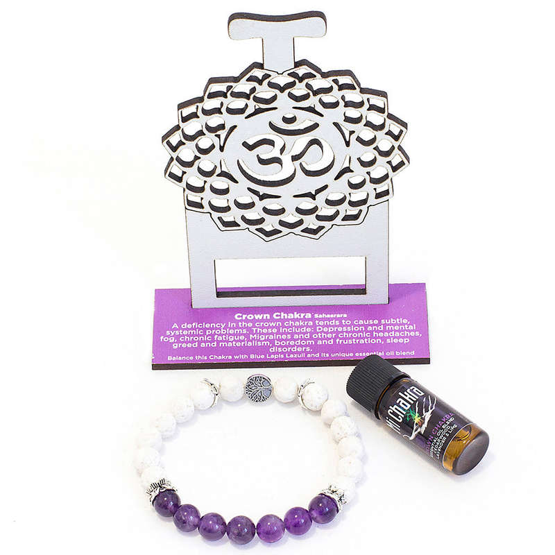 Crown Chakra Diffuser Bracelet