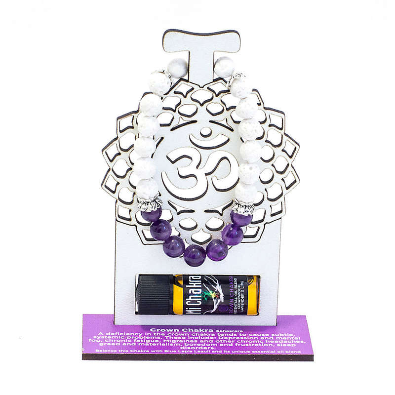 Crown Chakra Diffuser Bracelet
