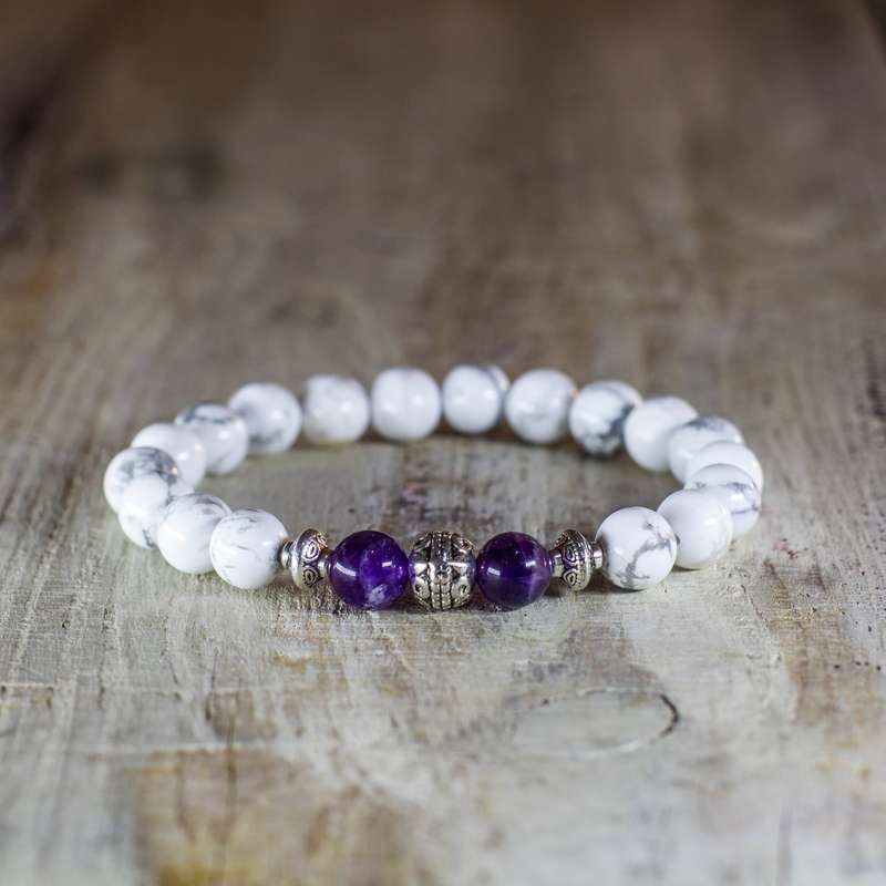 Howlite Clarity Bracelet