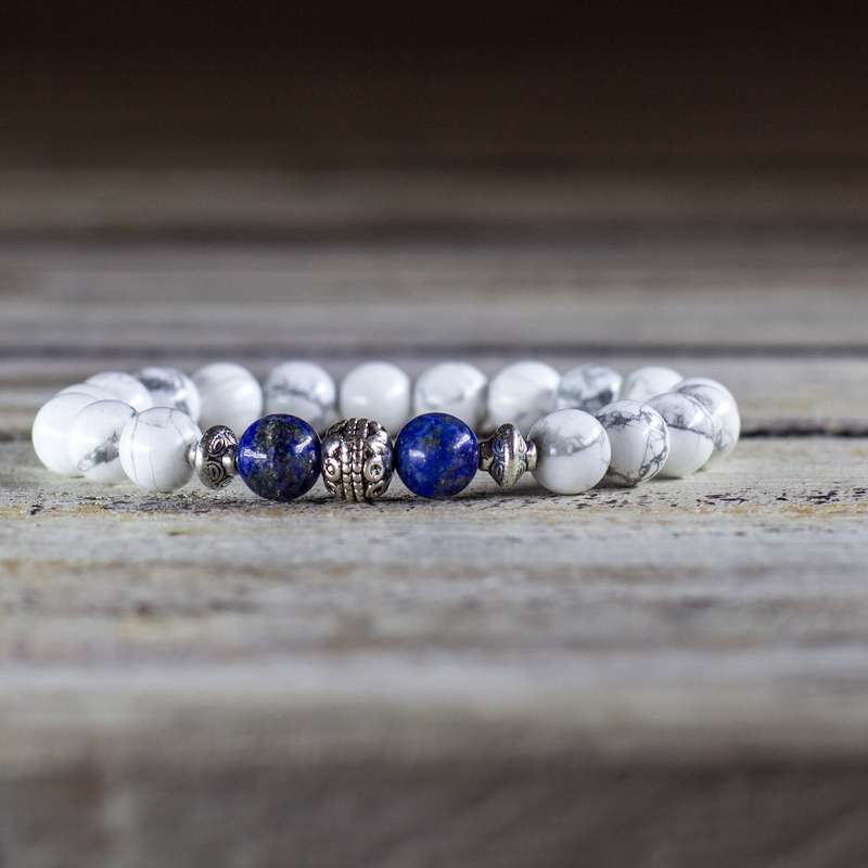 Howlite Attention Bracelet