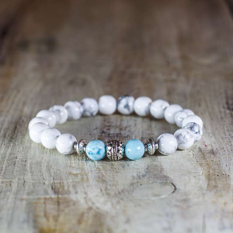 Howlite Protection Bracelet