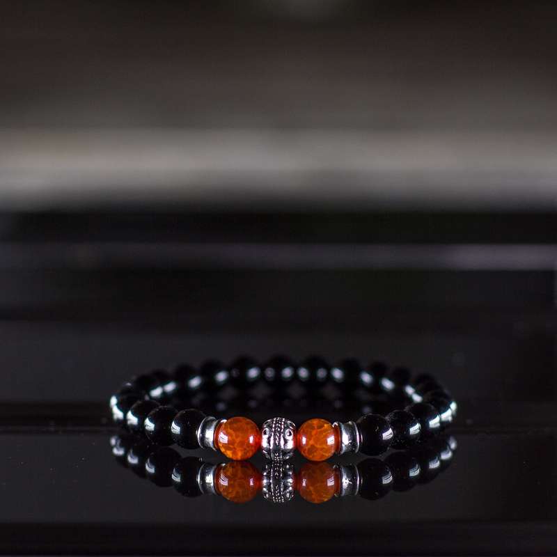 Obsidian Warrior Bracelet