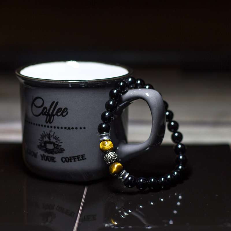 Obsidian Abundance Bracelet