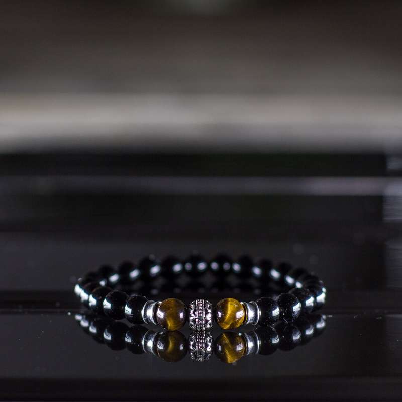Obsidian Abundance Bracelet