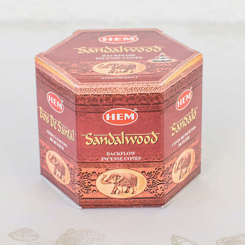 Sandalwood Back-flow Incense Cones