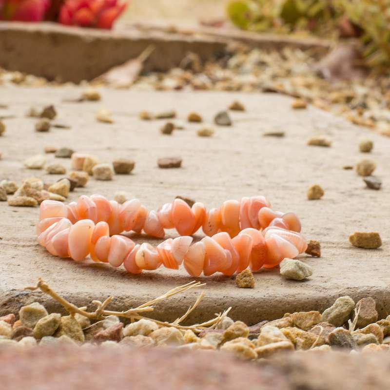 Carnelian Chip Bracelet