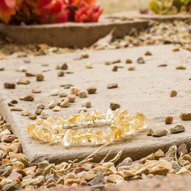 Citrine Chip Bracelet