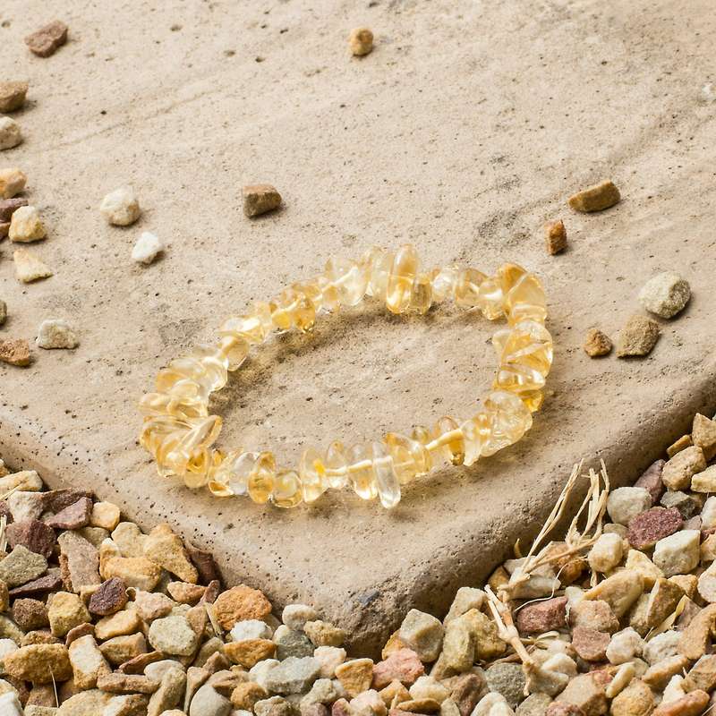 Citrine Chip Bracelet