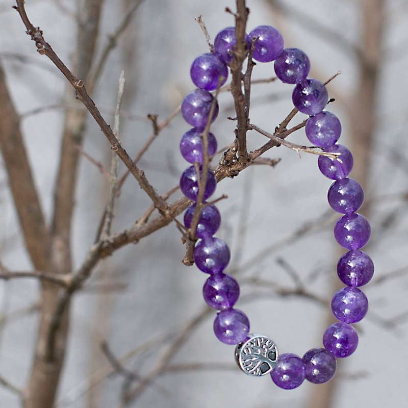 The Clarity Bracelet - Amethyst