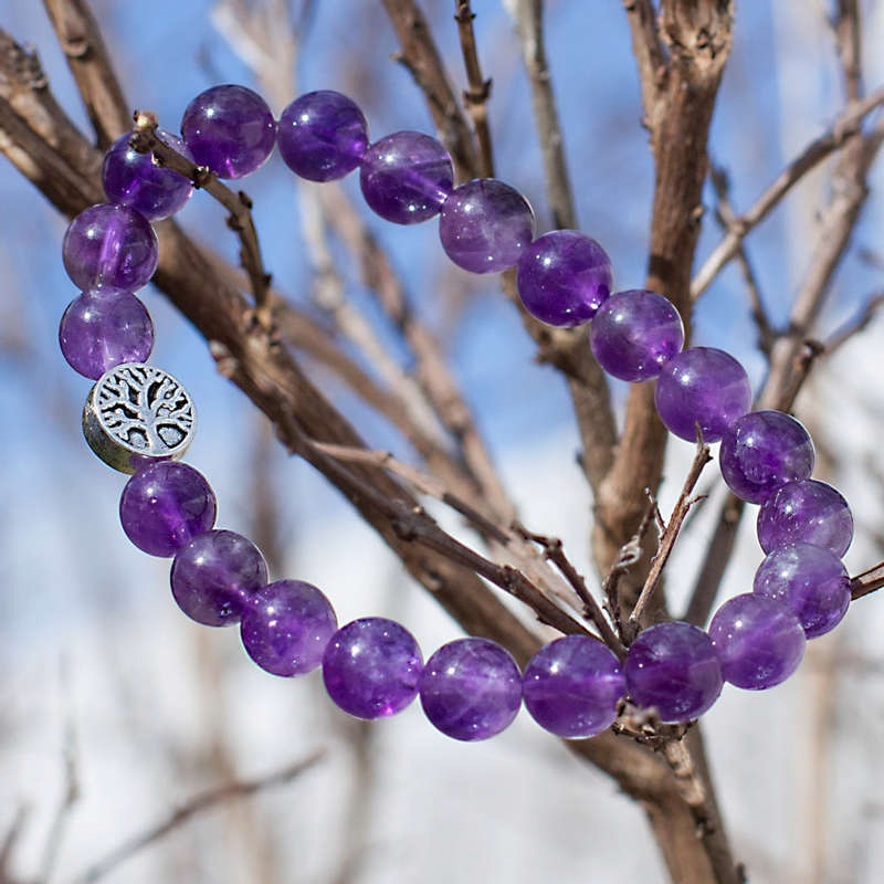 The Clarity Bracelet - Amethyst