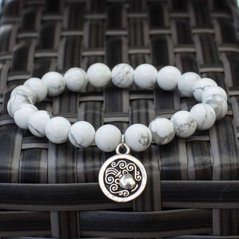 The Stars - Howlite Zodiac Bracelets