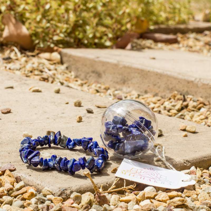 Lapis Lazuli Chip Bracelets