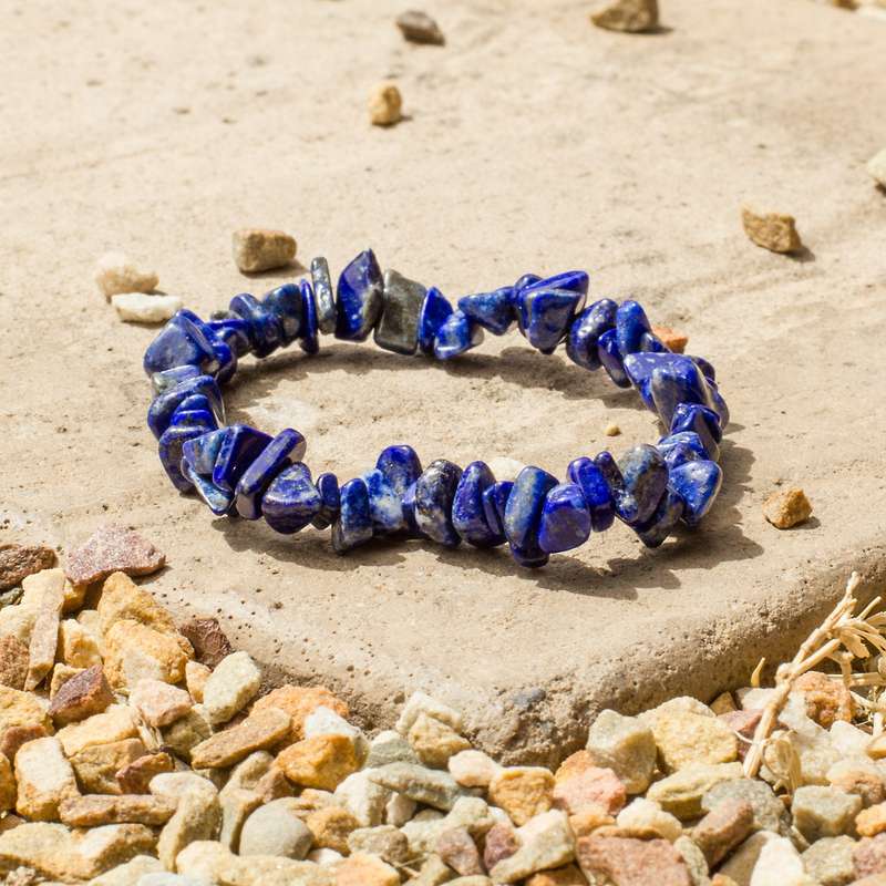 Lapis Lazuli Chip Bracelets
