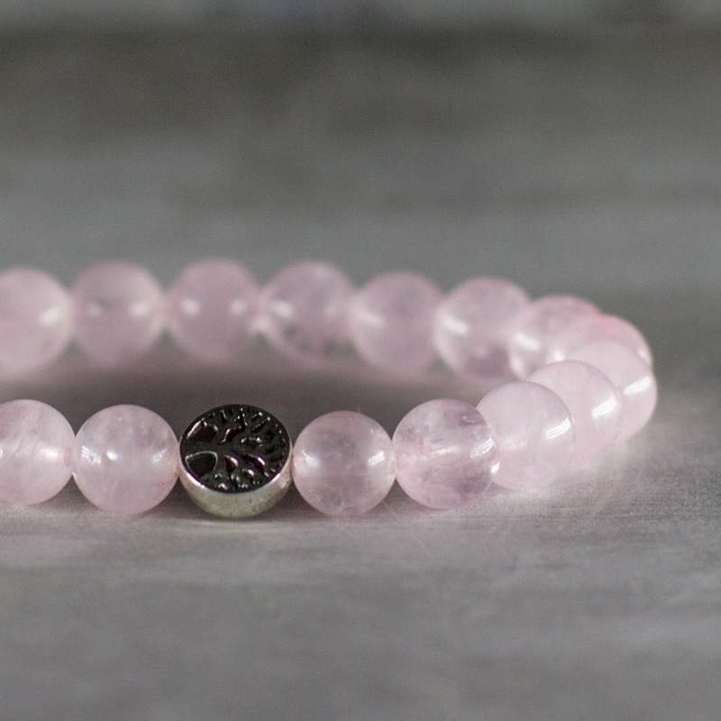 The Love Bracelet - Rose Quartz