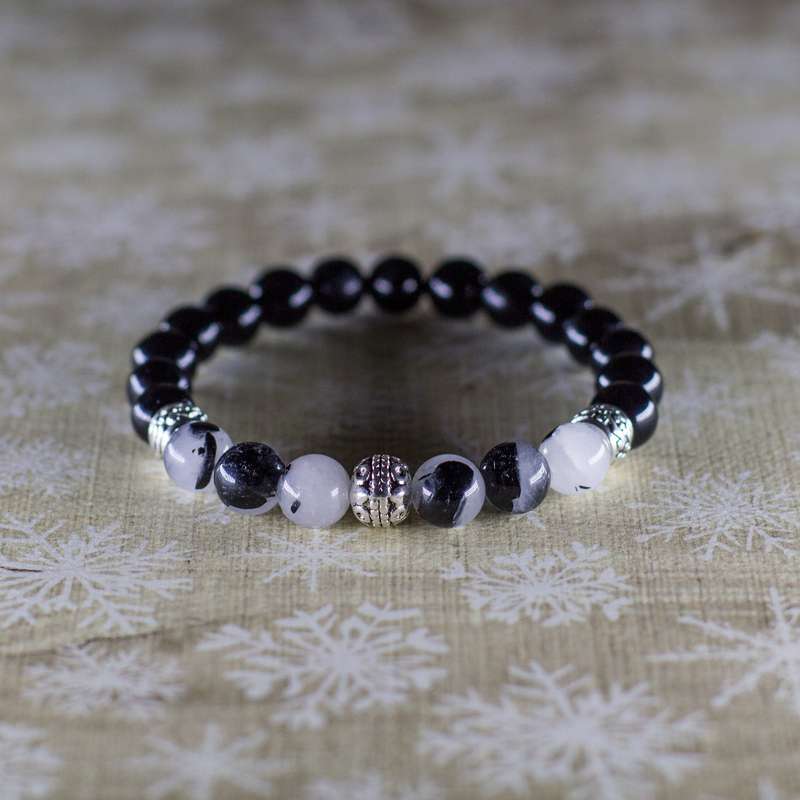 The Manifestation Bracelet  (Rutilated Quartz)