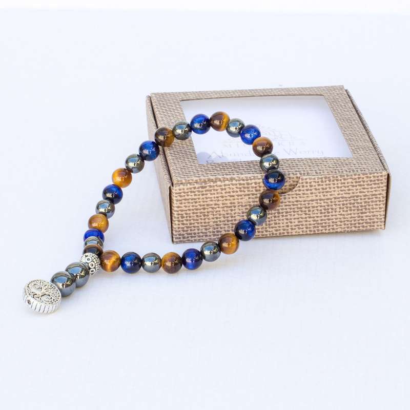 Surrender Worry Beads (Tigers Eye & Hematite)