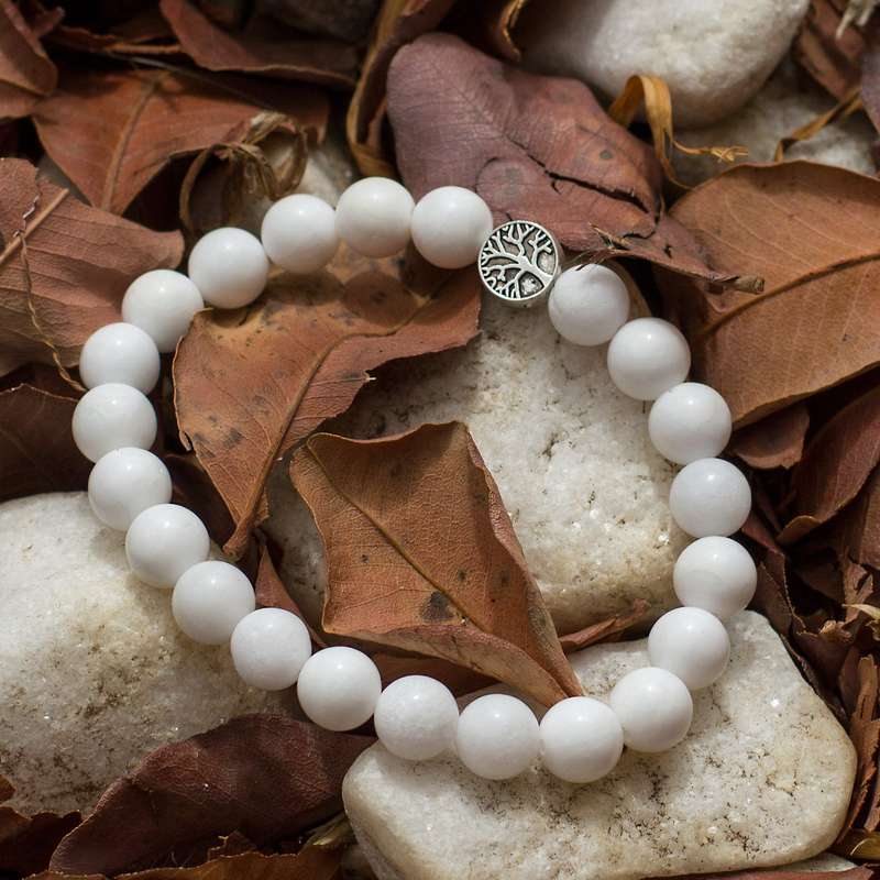 The Calming Bracelet - White Jade