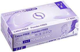 Gloves  Latex & Powder Free  Box of 100 - X-Large