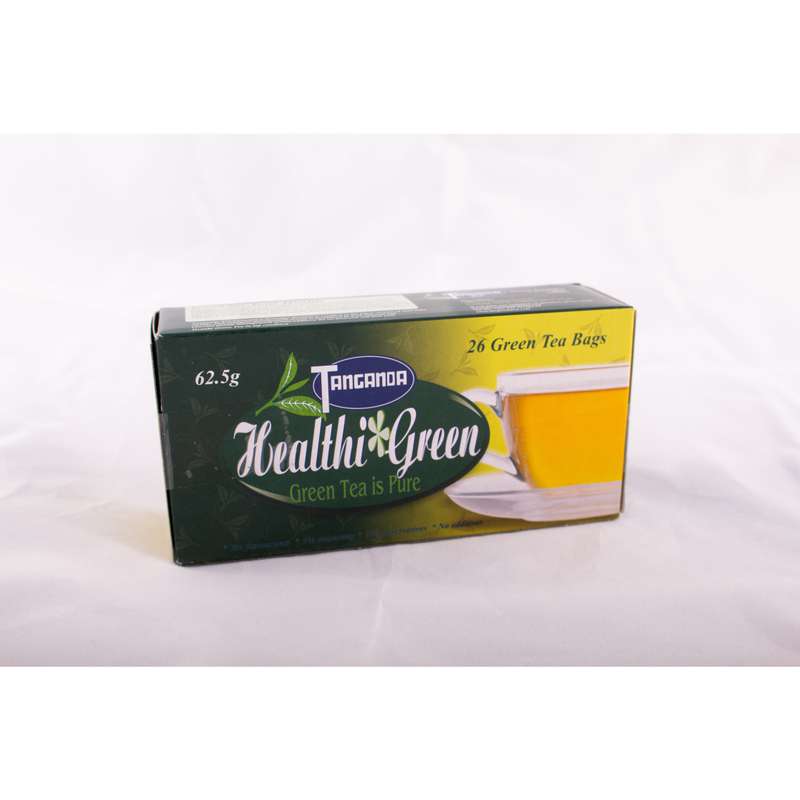 Green Tea - Tanganda Healthi - TAGLESS Tea Bags (12 Boxes per CASE)