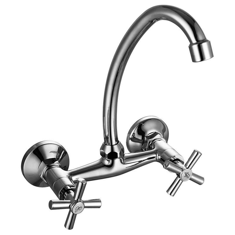 Polar sink mixer wall type