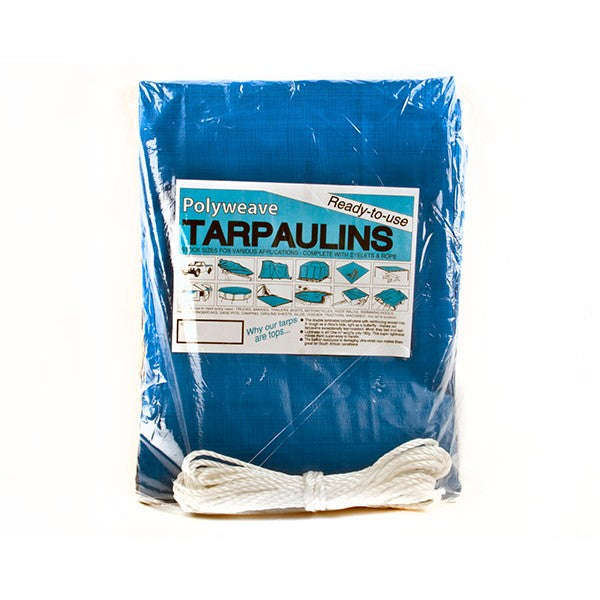 Protarp Polyweave Tarpaulin 180G 3X4M Blue