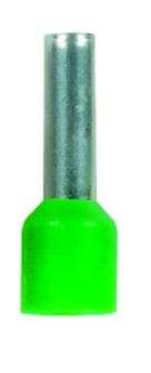 6mm GREEN BOOTLACE FERRULES /100