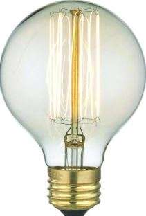 110-240V 40W Large Ball Carbon Filament Lamp E27