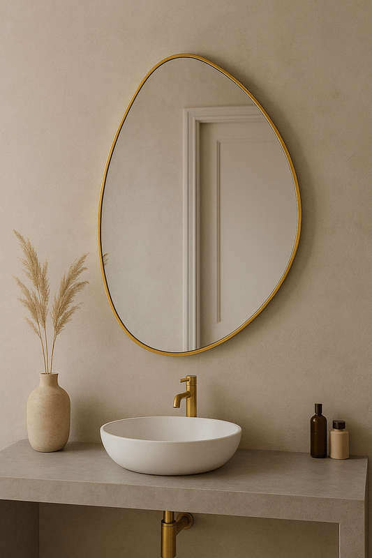Aluminium Frame Mirror - 600x800mm